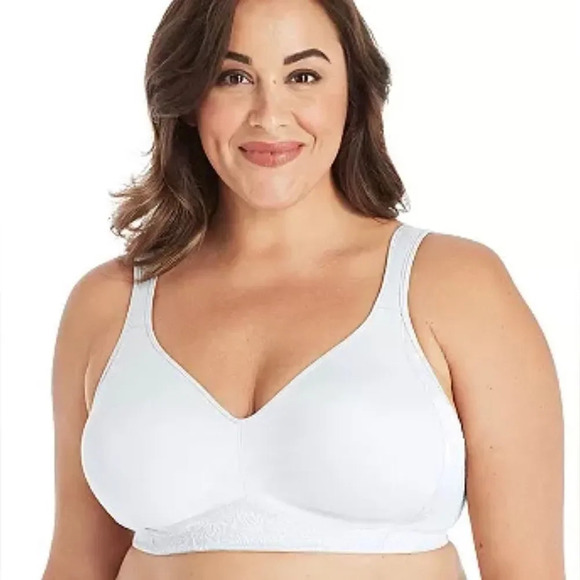 Playtex® Bra: 18 Hour Seamless Smoothing Full-Figure Bra 4049 - Women's 38DD - Picture 1 of 8
